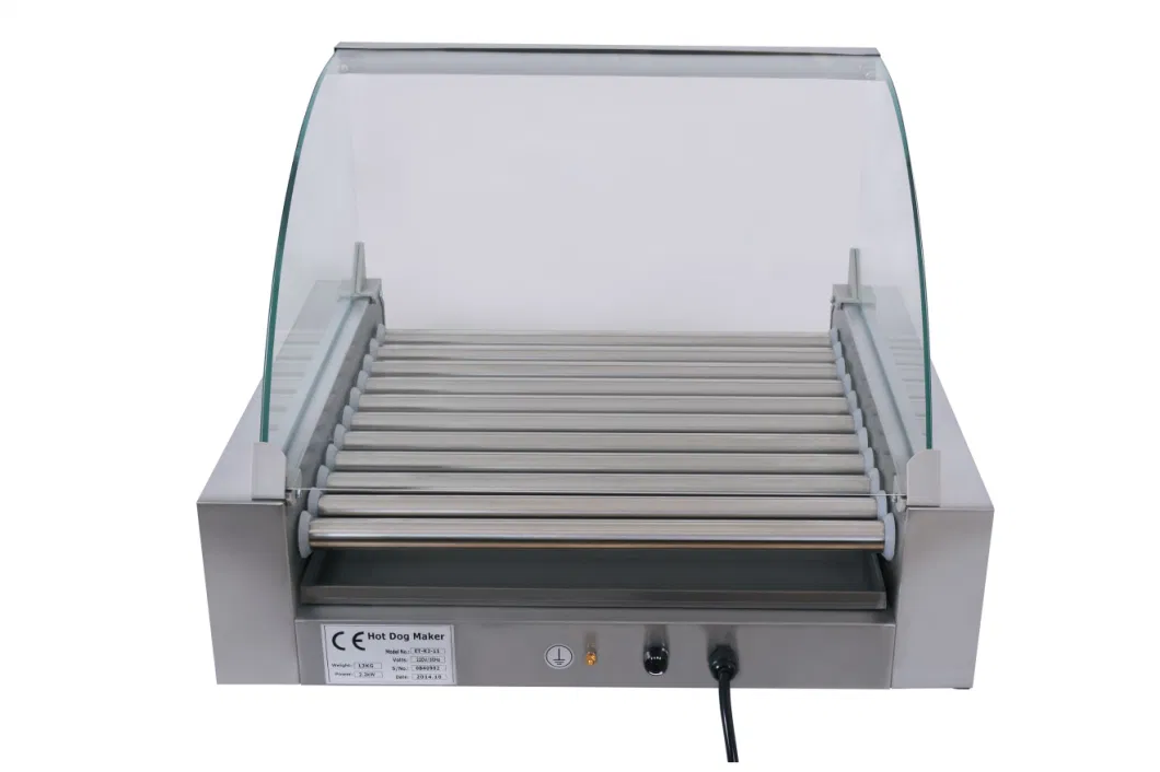 Industrial Multi-Function Hot Dog Roller Grill with Bun Warmer Roast Sausage Grill Et-R2-11