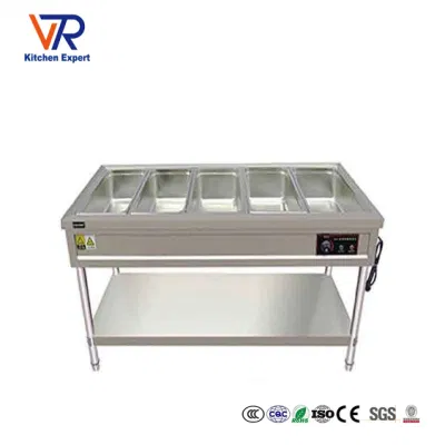 Qingdao Victory Stainless Steel Hotel Equipment Bain Marie for Hot Foot